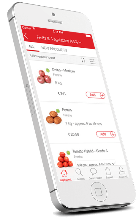 BigBasket-Casestudy 5 Bigbasket Mobile App Development2