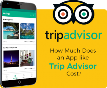 How much does an app like trip advisor cost