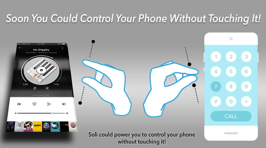 This technology could power you to control your phone without touching it!