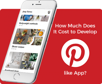 cost to develop an app like pinterest