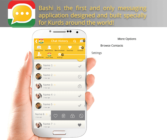 Bashi_Messaging_application