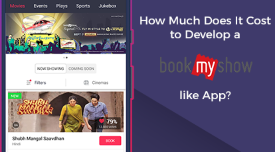 How Much Does An App Like BookMyShow Cost?