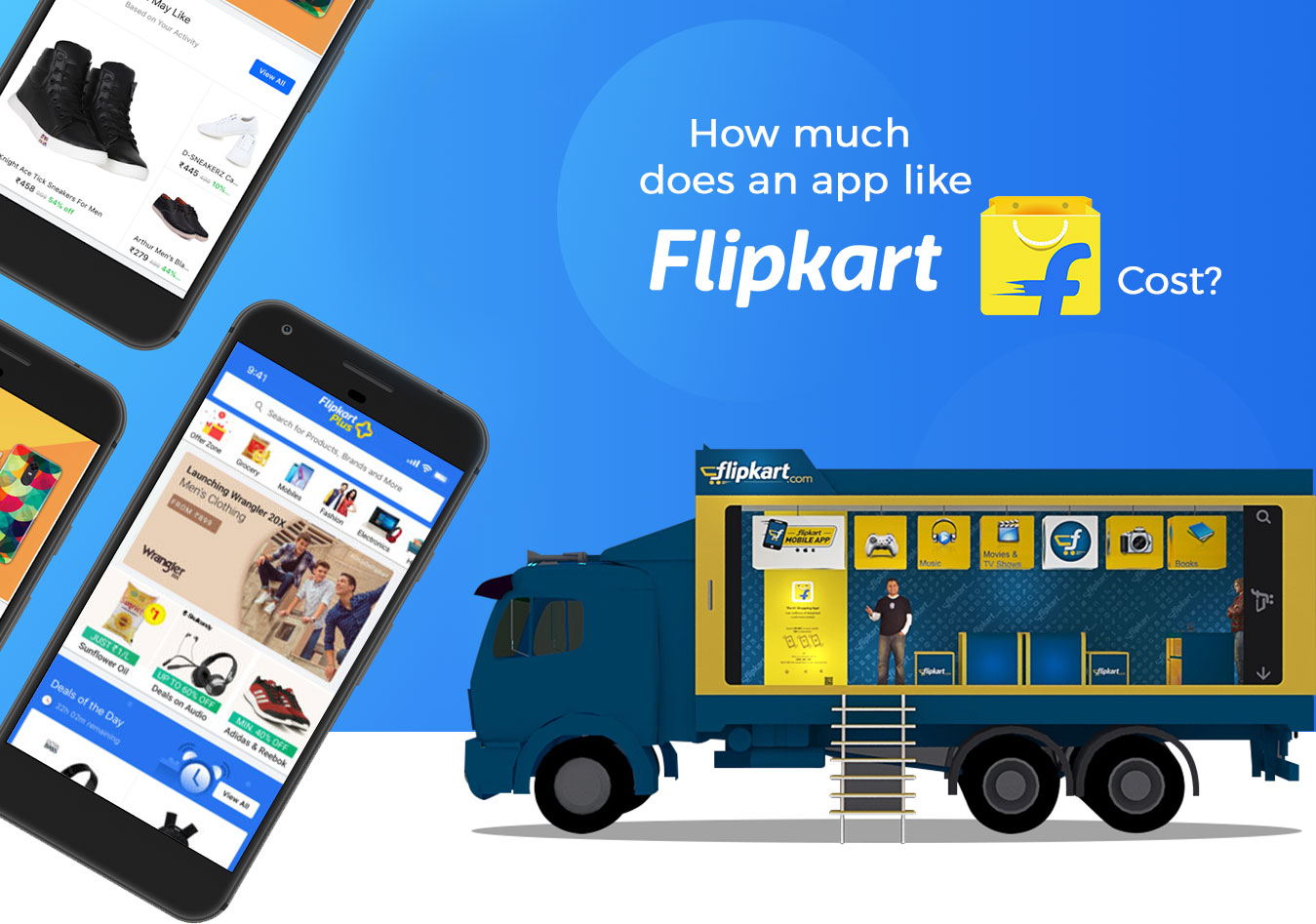 How Much Does it Cost to Develop an App like Flipcart