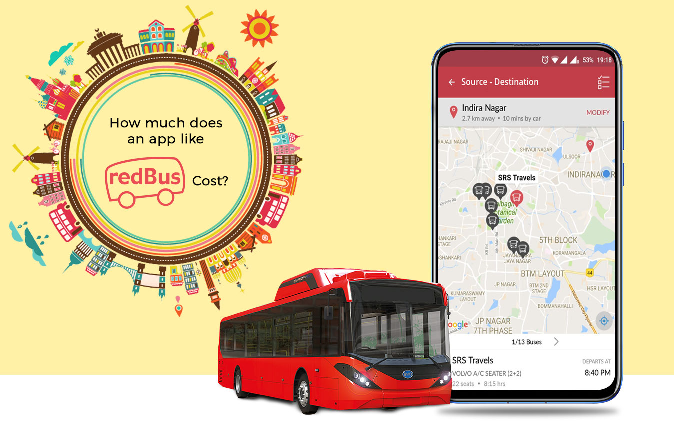 How Much Does it Cost to Develop an App like Red-bus