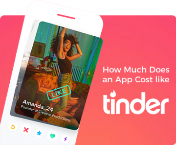 How much does an app cost like tinder