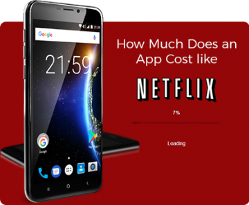 How much does an app cost like Netflix