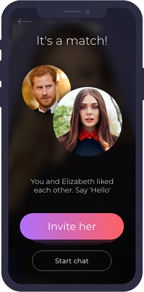 Dating app UI designers