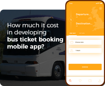 cost in developing bus ticket booking mobile app