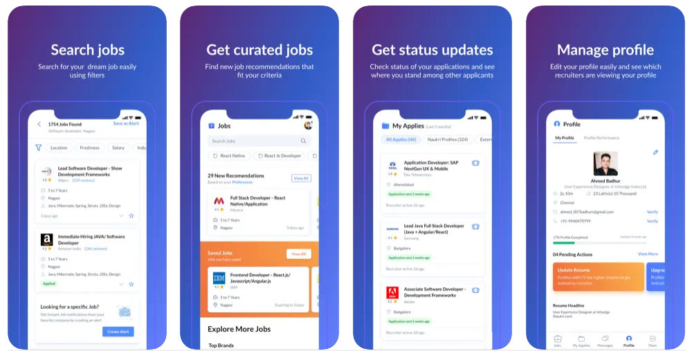 How Much Does It Cost to Develop a Mobile App Like Naukri