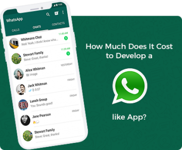 cost to develop a watsapp like app