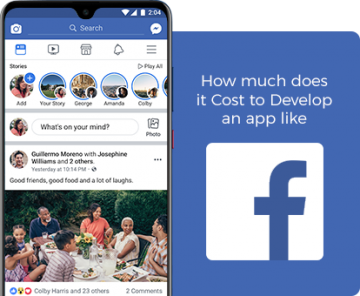 cost to develop an app like Facebook
