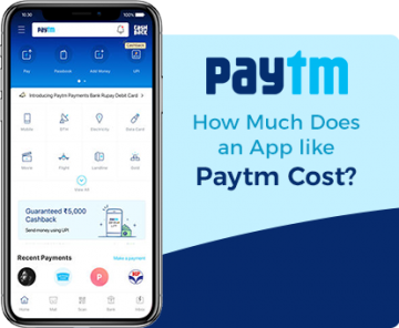 How much does an app like paytm cost