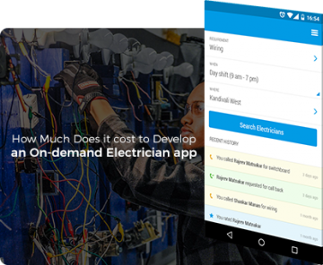 cost to develop an On-demand electrician app