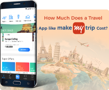 cost to develop app like make my trip