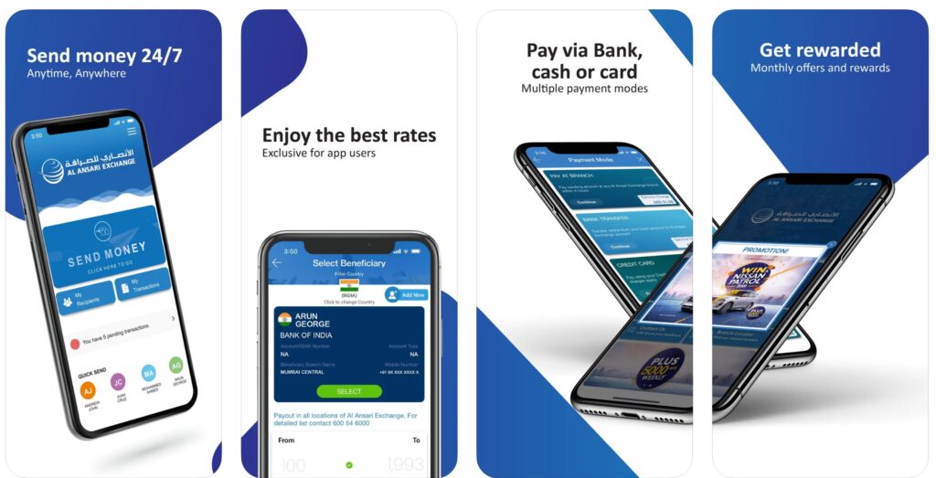 Al Ansari Exchange Mobile App Cost