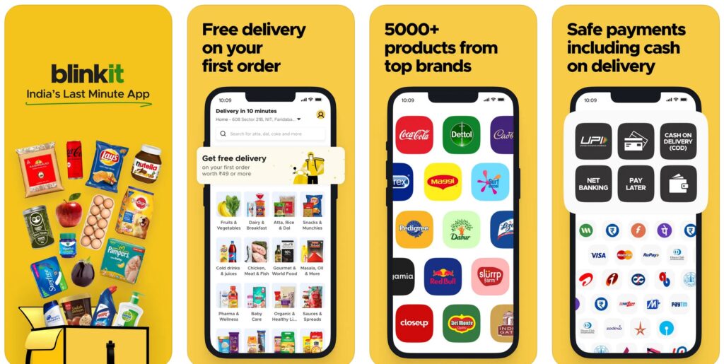 Cost To Develop A Grocery App Like Blinkit