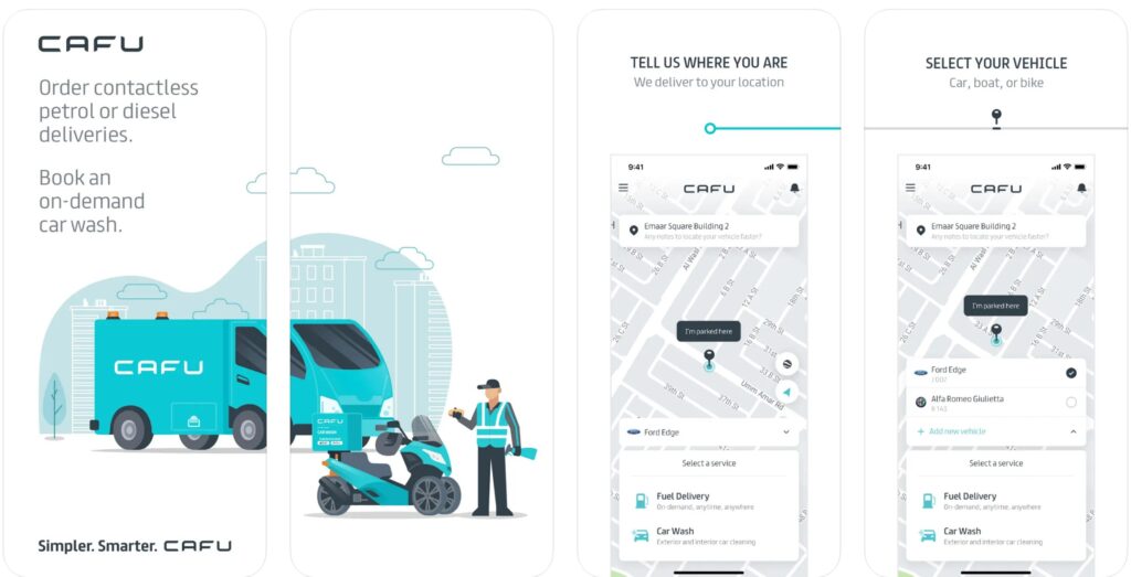 cafu app development cost